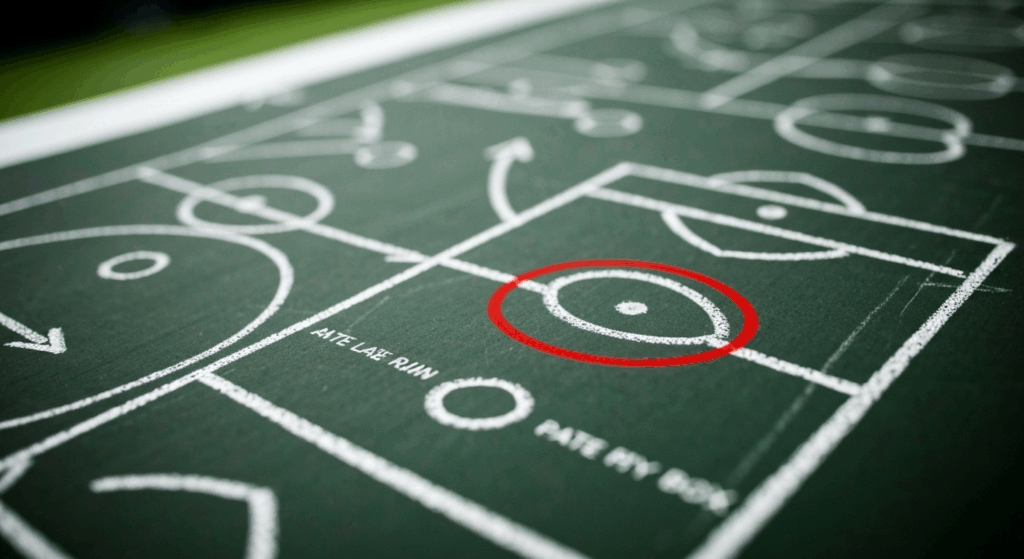 Sơ đồ chiến thuật làm nổi bật vai trò của một tiền vệ tấn công như Fermín López.