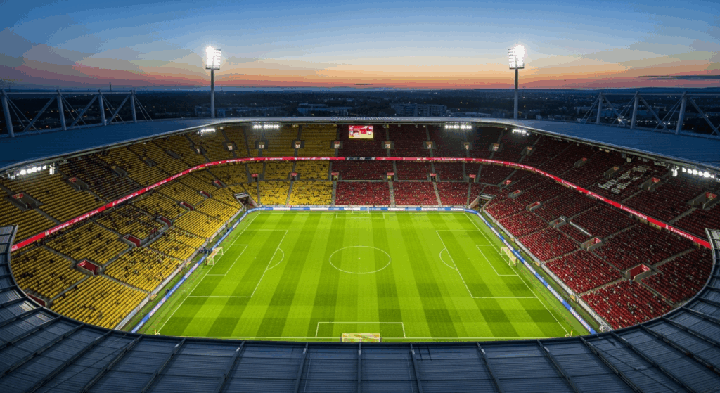 Sân vận động Frankfurt đấu với Dortmund Bundesliga 2025