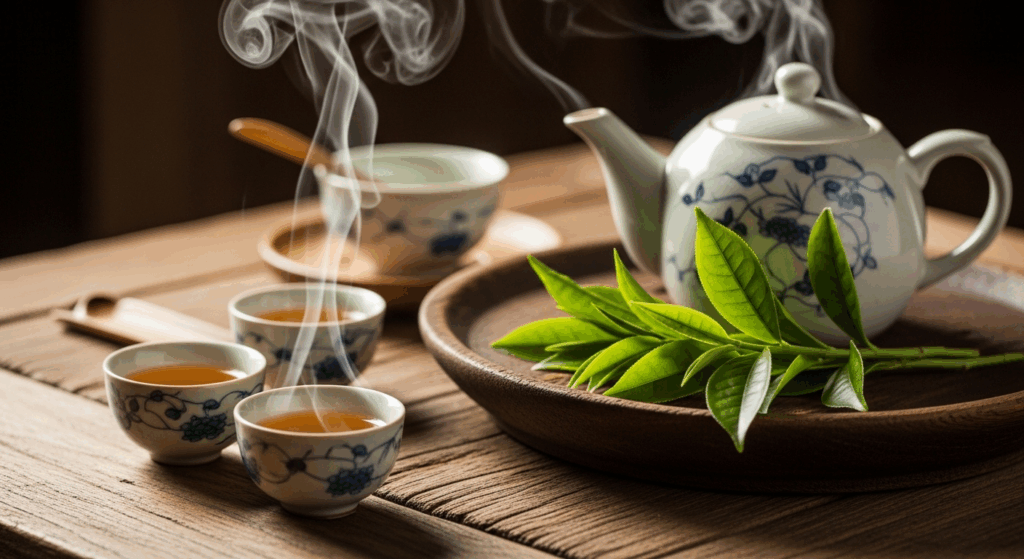 Trà Thái Nguyên đặc sản được pha chế theo phương pháp truyền thống